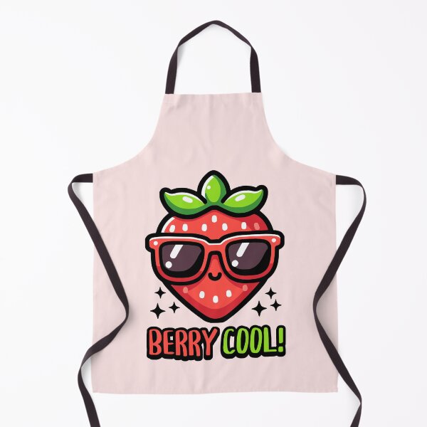 Item preview, Berry Cool! Cute Strawberry Pun designed and sold by PMCreative.