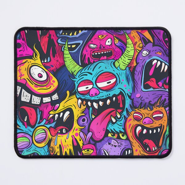 Item preview, A Psychedelic Monster Masterpiece designed and sold by Ipek Morel.