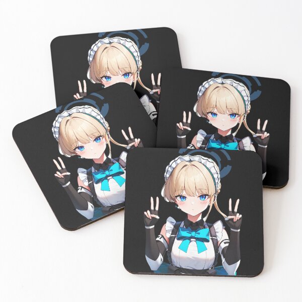 Item preview, Toki blue archive Stickers Asuma Toki blue archive decals blue archive case designed and sold by OhMyWaifuShop.
