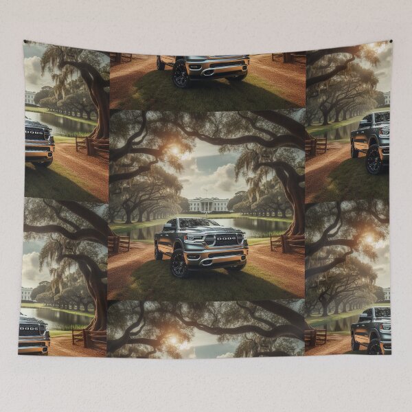 Item preview, Built to Last: Rugged Designs for the Ram Owner designed and sold by myabstractart _RB.