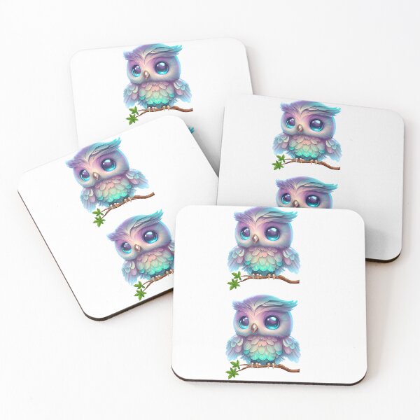 Item preview, Cute owl of the wonderland forest designed and sold by Apple-Design369.