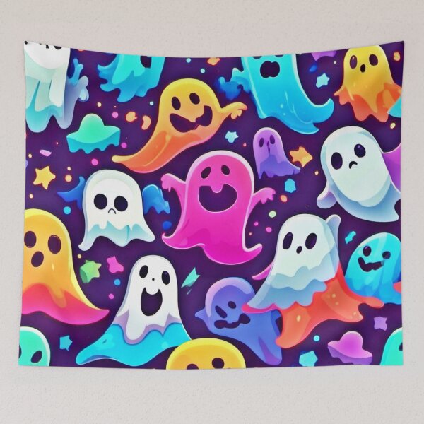 Item preview, Ghostly Fun Art designed and sold by Health And Fitness Posts e-Store.