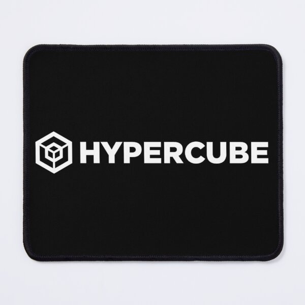 Item preview, Hypercube full logo white (large) designed and sold by WeareHypercube.