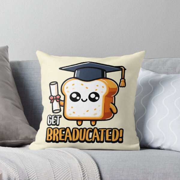 Item preview, Get Breaducated! Cute Strawberry Pun designed and sold by PMCreative.