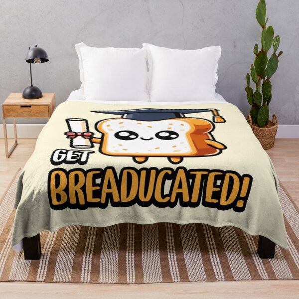 Item preview, Get Breaducated! Cute Strawberry Pun designed and sold by PMCreative.
