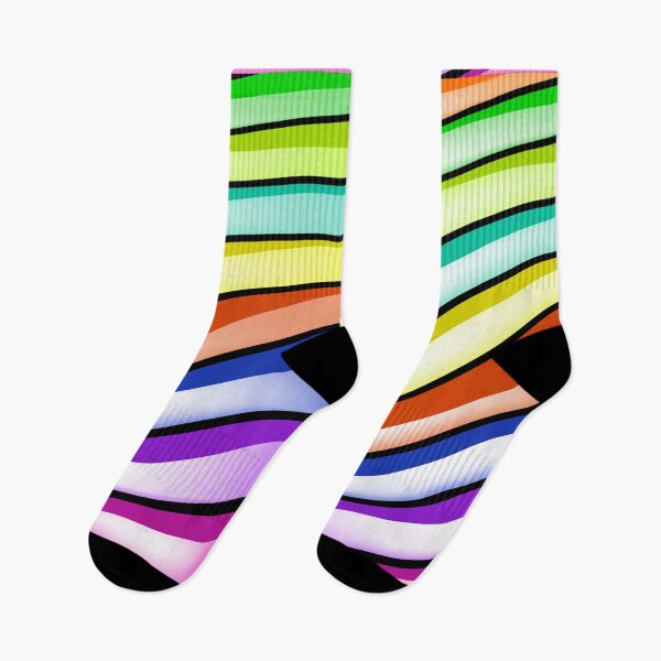 Item preview, Fun Wavy Rainbow Stripes designed and sold by cgroenewald.