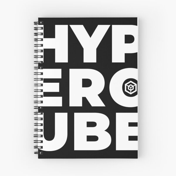 Item preview, Hypercube bold lettering white (large) designed and sold by WeareHypercube.