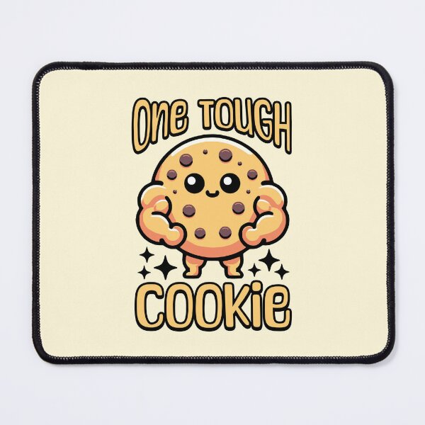 Item preview, One Tough Cookie! Cute Cookie Pun designed and sold by PMCreative.