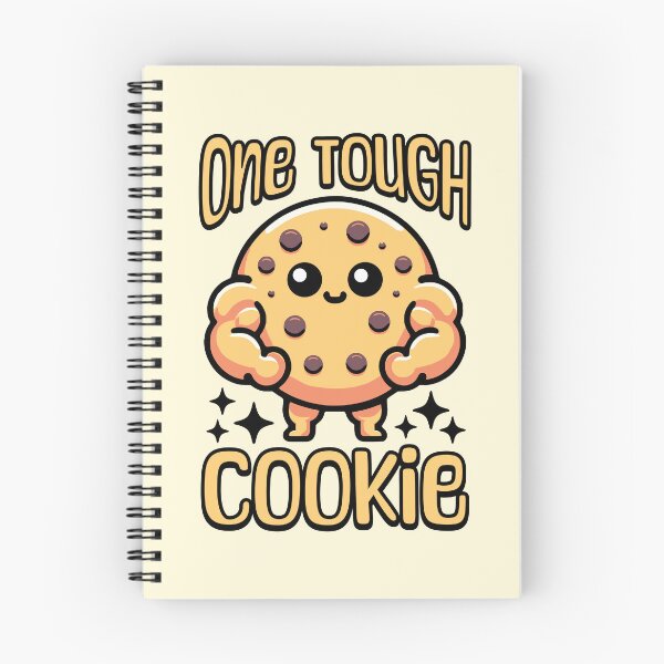 Item preview, One Tough Cookie! Cute Cookie Pun designed and sold by PMCreative.