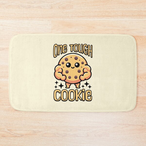 Item preview, One Tough Cookie! Cute Cookie Pun designed and sold by PMCreative.