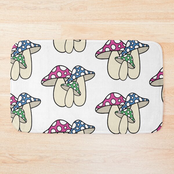 Item preview, Polysexual Pride Mushroom  designed and sold by The-Floral-One.