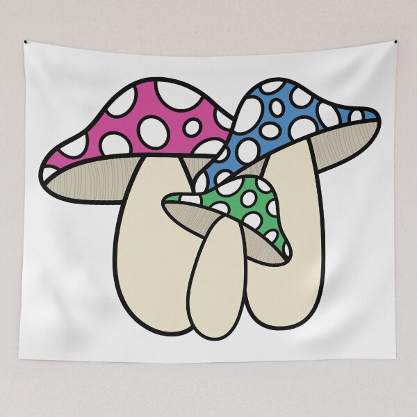 Item preview, Polysexual Pride Mushroom  designed and sold by The-Floral-One.
