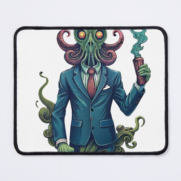 Item preview, Octopus in a suit in psychedelic style designed and sold by ploen kongsuwan.