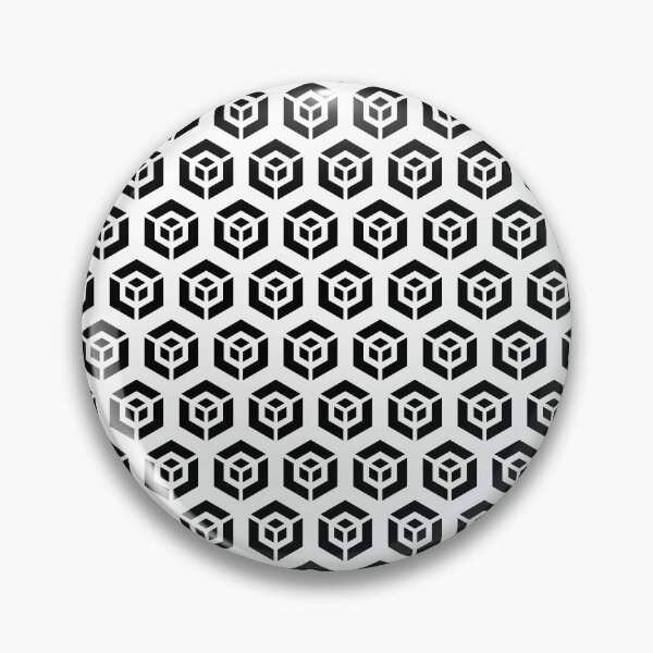 Item preview, Hypercube pattern (white) designed and sold by WeareHypercube.