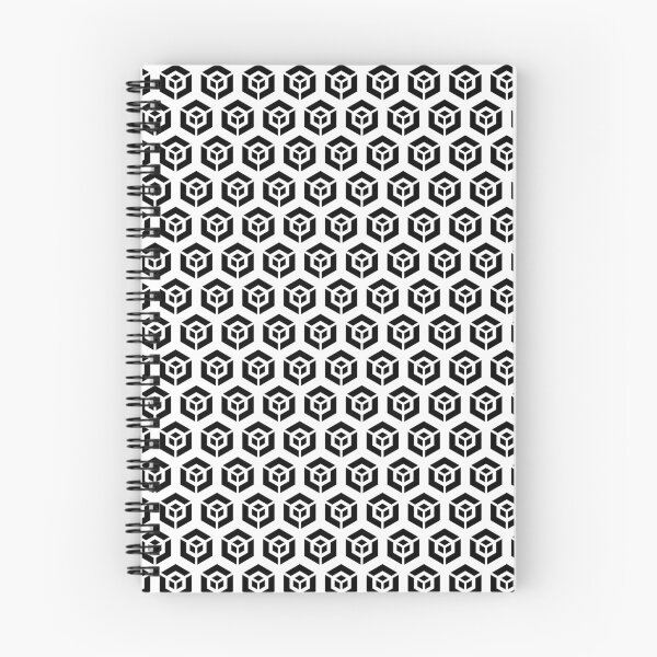 Item preview, Hypercube pattern (white) designed and sold by WeareHypercube.