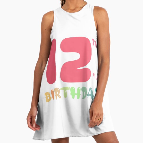 12th Birthday Outfit Dresses for Sale | Redbubble 12th Birthday Outfit Dresses for Sale | Redbubble