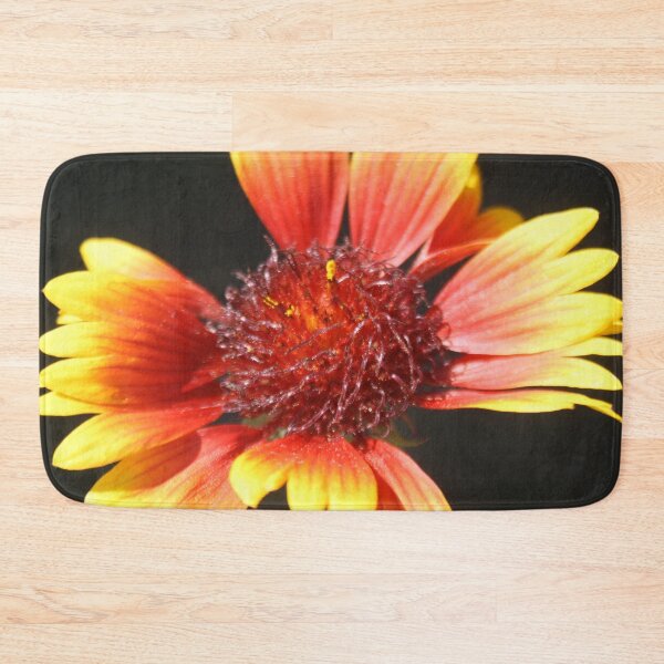 Item preview, Gaillardia Isolated on Black designed and sold by taiche.