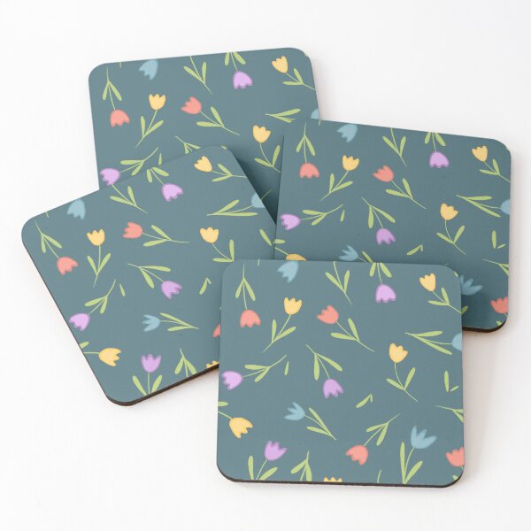 Item preview, Colorful flowers pattern  designed and sold by AnyaYasinska.