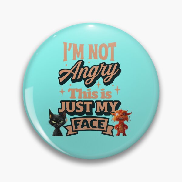 Item preview, Im Not Angry designed and sold by Pixel-Lair.