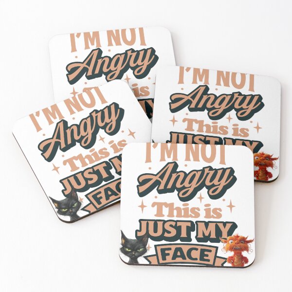 Item preview, Im Not Angry designed and sold by Pixel-Lair.