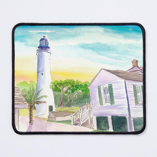 Item preview, Amazing Key West Morning with the wonderful Lighthouse designed and sold by artshop77.