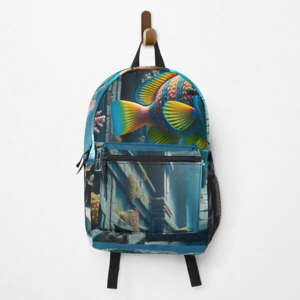 Item preview, The aquatic explorer, a fish's adventure among sunken city ruins designed and sold by AndreaMart.