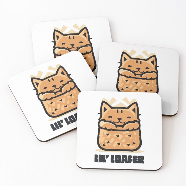 Item preview, Lil Loafer Cat Loaf of Bread Orange designed and sold by ArtPuffen.