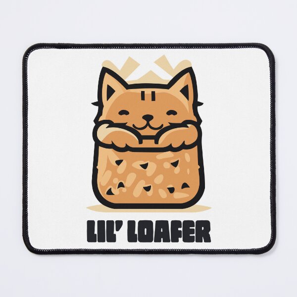 Item preview, Lil Loafer Cat Loaf of Bread Orange designed and sold by ArtPuffen.