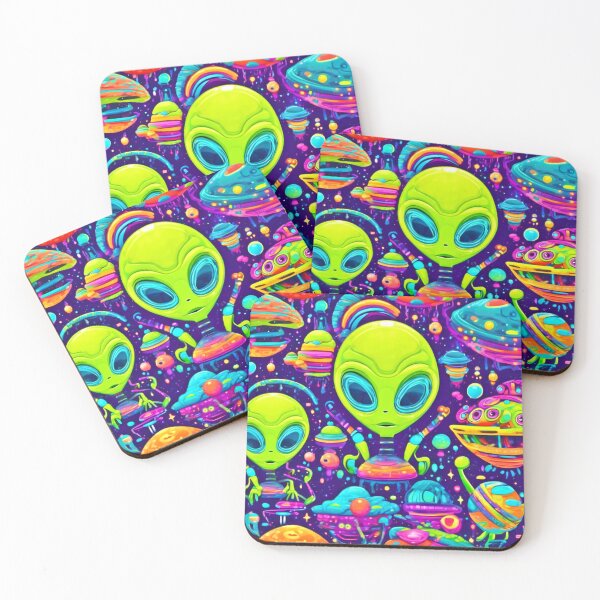 Item preview, Alien Art Fun designed and sold by Health And Fitness Posts e-Store.