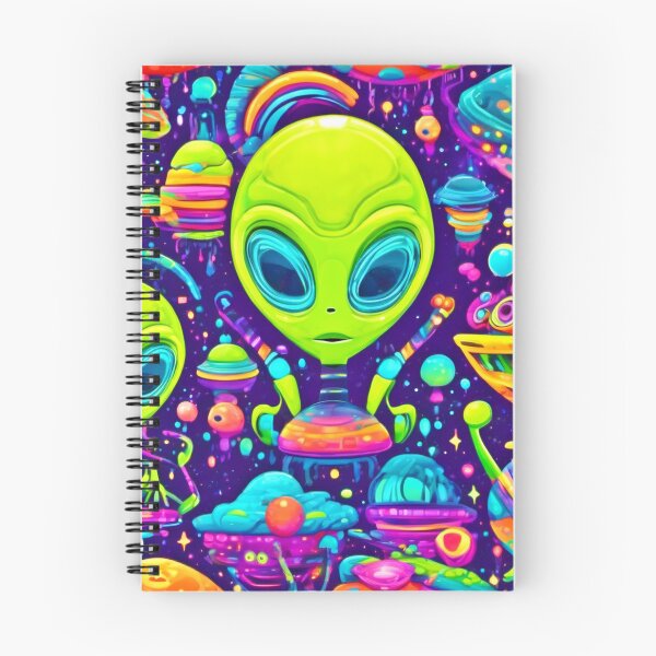 Item preview, Alien Art Fun designed and sold by Health And Fitness Posts e-Store.