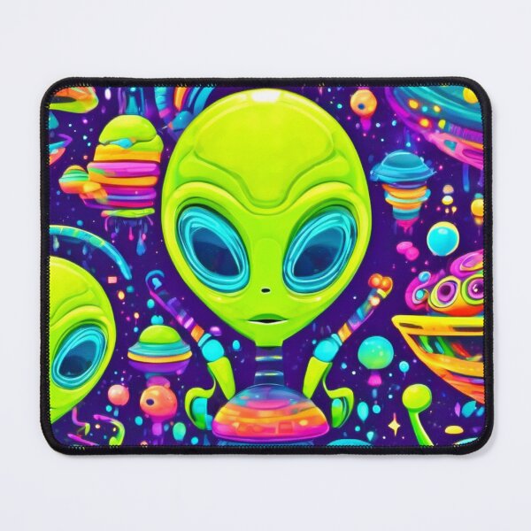 Item preview, Alien Art Fun designed and sold by Health And Fitness Posts e-Store.