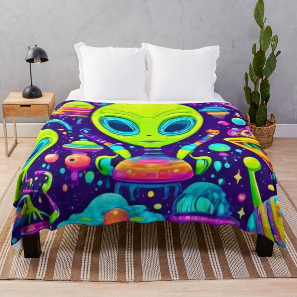 Item preview, Alien Art Fun designed and sold by Health And Fitness Posts e-Store.