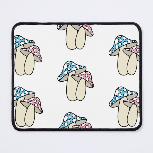 Item preview, Transgender Pride Mushroom  designed and sold by The-Floral-One.
