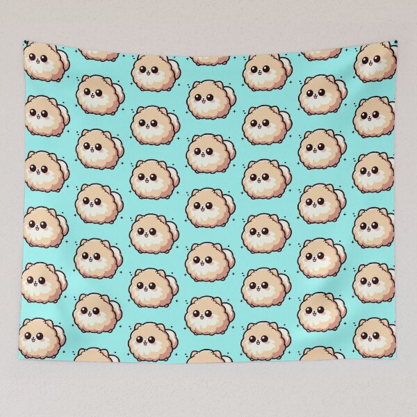 Item preview, Fluffy Pomeranian  designed and sold by Vkinsify.