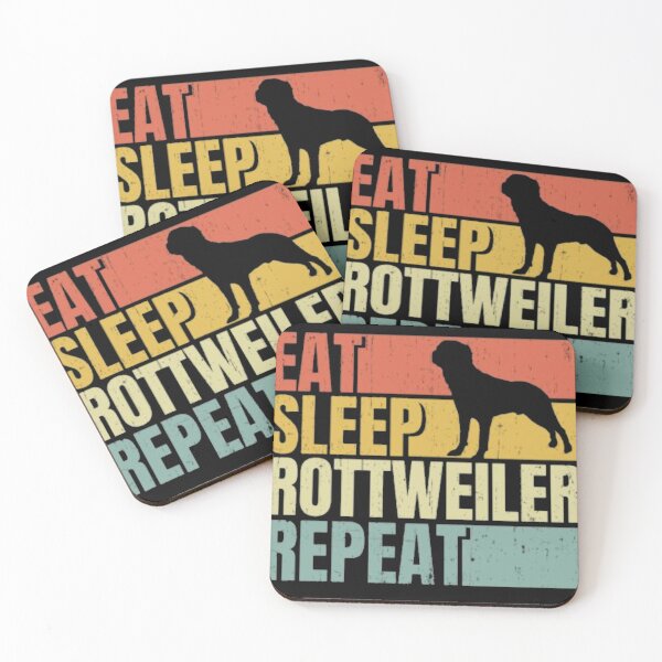 Item preview, Eat Sleep Rottweiler Repeat designed and sold by 123ks.