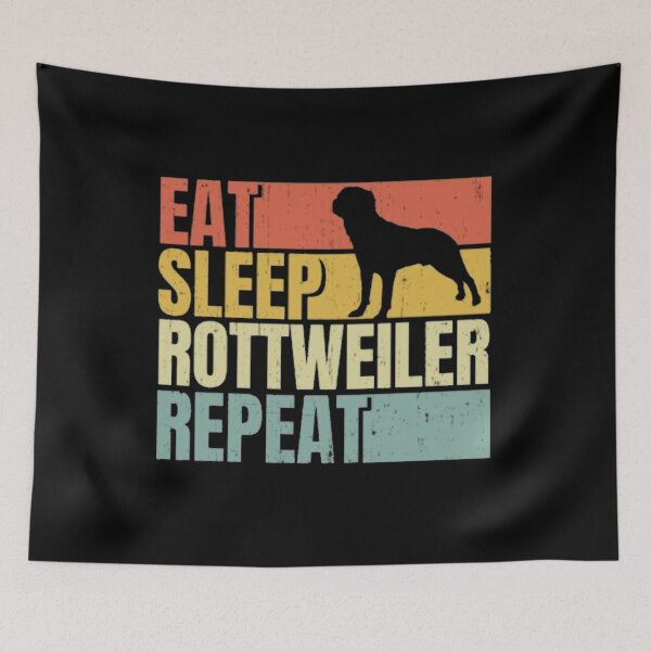 Item preview, Eat Sleep Rottweiler Repeat designed and sold by 123ks.