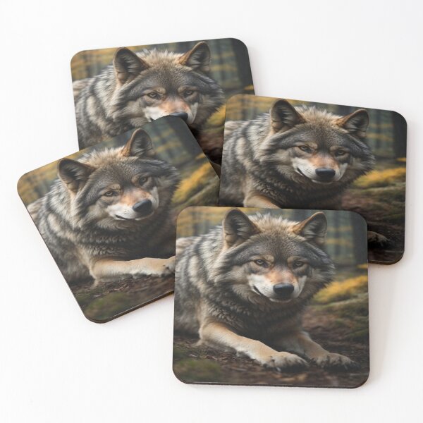 Item preview, Wolf in Wilderness designed and sold by Enchanting Art Vista.