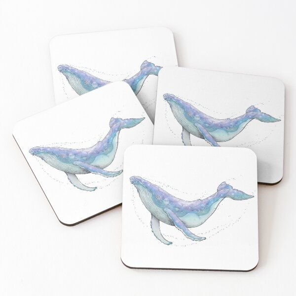 Item preview, Humpback whale illustration designed and sold by Motivburg.