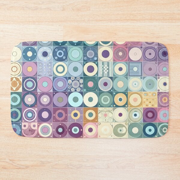 Item preview, Serene Pastel Circles Art - Calming Geometric Wall Decor designed and sold by PillowTalkyZone.
