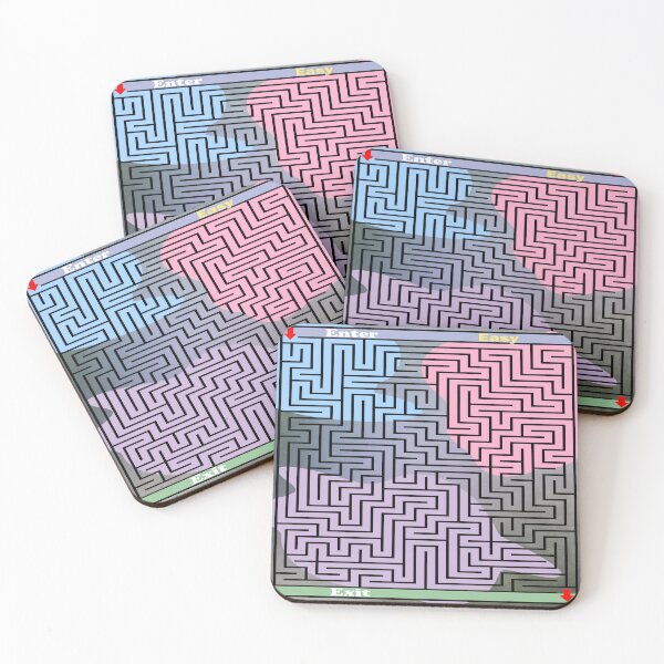 Item preview, Easy maze puzzle, entertainment for posters and accessories. designed and sold by jayne0524.
