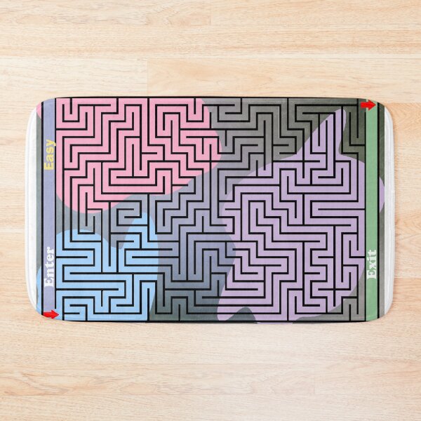 Item preview, Easy maze puzzle, entertainment for posters and accessories. designed and sold by jayne0524.
