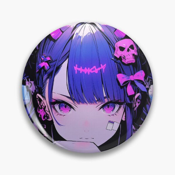 Item preview, Cute anime demon girl designed and sold by iWallGlow.