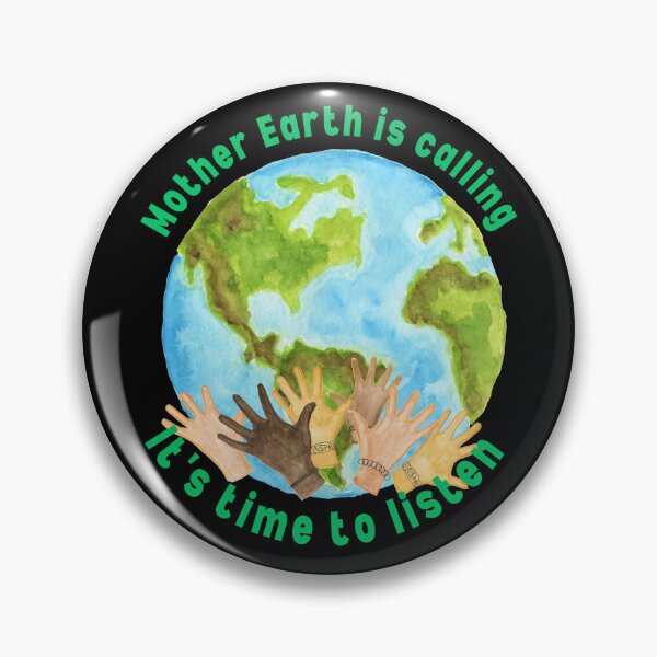Item preview, Kopie von Mother earth friendly message Nature awareness designed and sold by Azrou shop.