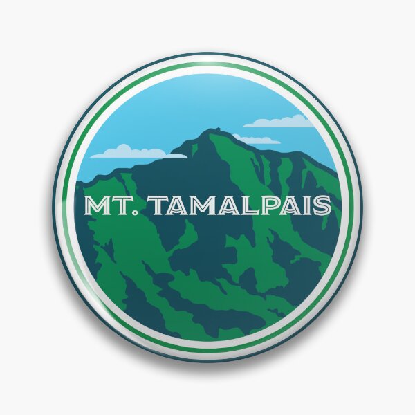 Item preview, Mount Tamalpais in circle designed and sold by SeeMac.