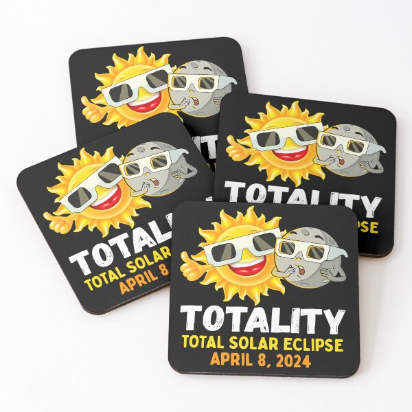 Item preview, Total Solar Eclipse 2024 Glasses Funny Sun Moon Kids Boys designed and sold by NUMAcreations.