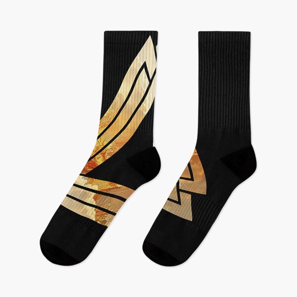 Item preview, Golden Overlapping Triangles Valknut designed and sold by Digital-Lys.