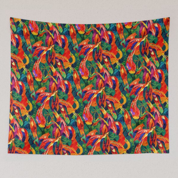 Item preview, Papaya Abstract Pattern designed and sold by MakitoDesign.