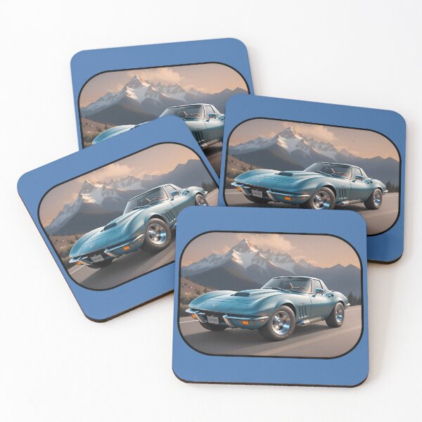 Artikelvorschau, Cool Classic Vintage Chevrolet Corvette entworfen und verkauft von TheArtOfPat.