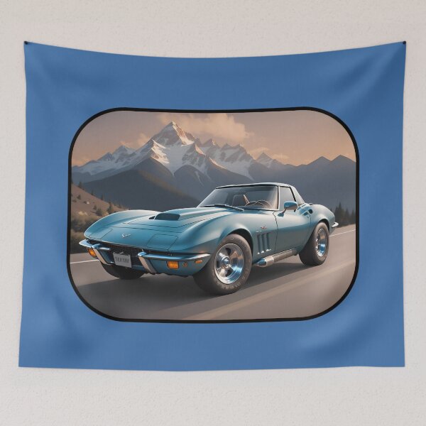 Item preview, Cool Classic Vintage Chevrolet Corvette designed and sold by TheArtOfPat.