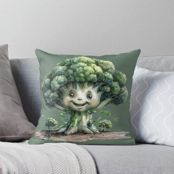 Item preview, Kawaii Broccoli | Cute Vegetable designed and sold by Hiszpanka.